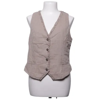 Kostuumgilet (Beige) van Flash Classic Katoen, Linnen