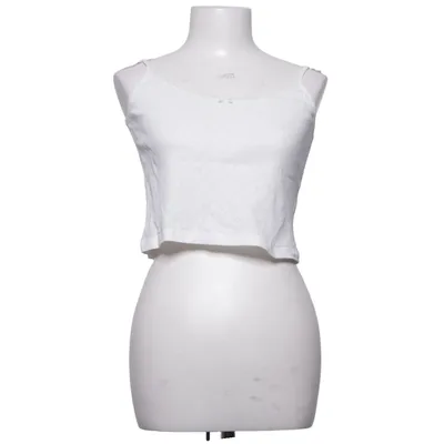 Crop top (Hvid) fra Brandy Melville Bomuld
