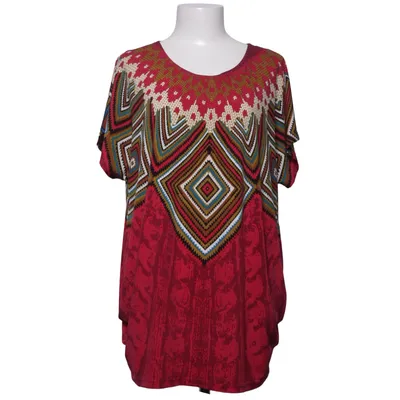 Top (Rood, Meerkleurig) van Select Woman Elastaan, Polyester