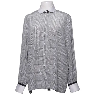 Blouse (Black, White) from Mario Rosella