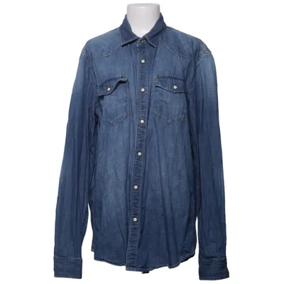 Jeansskjorte (Blå) fra L.O.G.G by H&M Bomuld