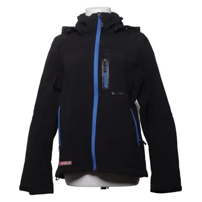 Softshell jacket (Black, Blue) from Team Sportia Polyester