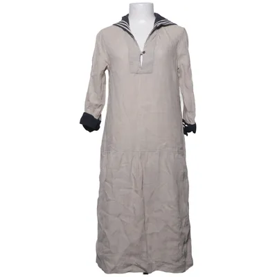 Kleid (Beige, Schwarz) von Nygårdsanna Leinen