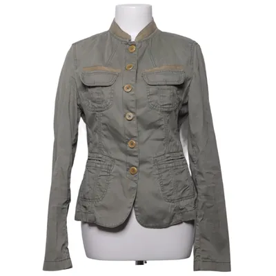 Jacket (Green) from ESPRIT Cotton