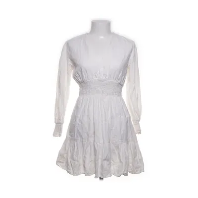Dress (White) from Zara Linen, Viscose