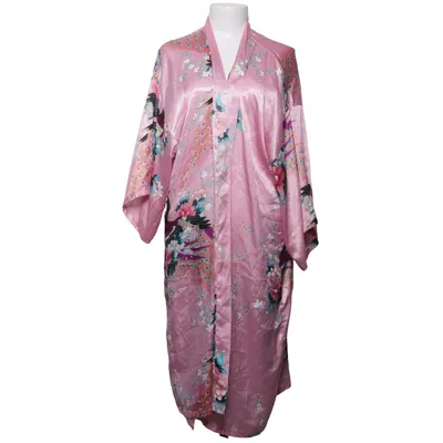 Kimono (Pink, Multicolored) from Kaiyu Polyester, Viscose