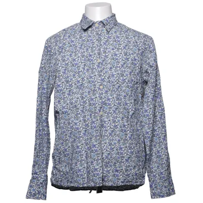 Chemise (Bleu, Blanc, Violet) de Pretty Green Coton
