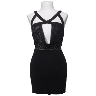Cocktailjurk (Zwart, Zilver) van Oneness Elastaan, Polyester, Viscose
