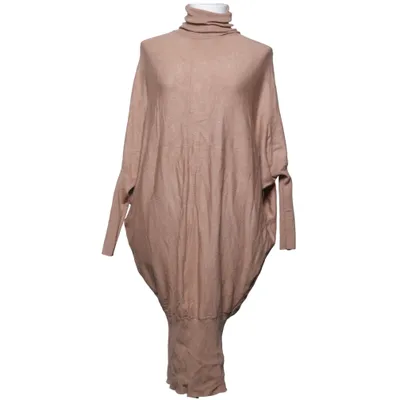 Turtleneck dress (Beige) from 3 Suisses Collection Polyamide, Viscose
