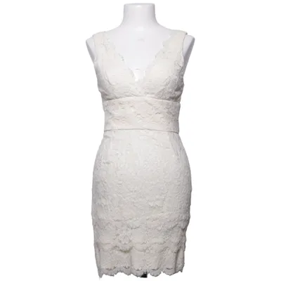 Robe (Blanc) de Single Élasthane, Polyamide, Polyester, Viscose