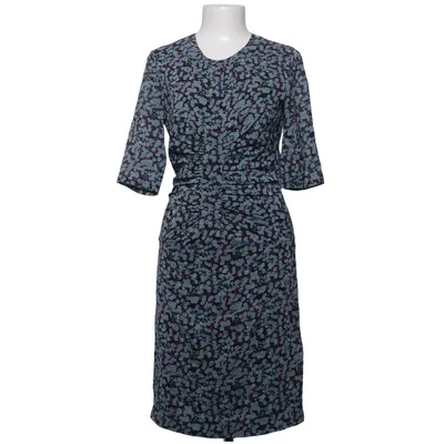 Jurk (Zwart, Blauw, Meerkleurig) van Essentiel Antwerp Elastaan, Polyester, Zijde