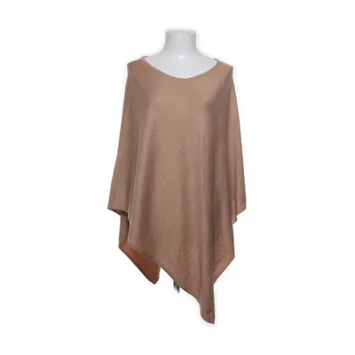 Poncho (Beige) från Design by kappAhl Polyester, Viskos