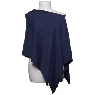 Poncho (Blauw) van Black Story Acryl, Polyamide, Wol
