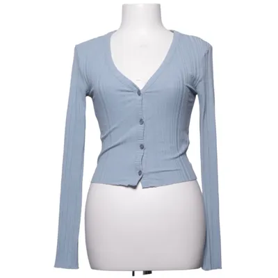 Cardigan (Blå) fra NA-KD Reborn Elastan, Polyester
