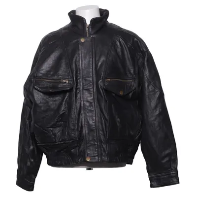 Läderjacka (Svart) från Wilsons Skinn, Polyester