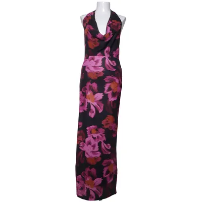 Halterneckklänning (Rosa, Svart, Orange, Flerfärgad) från Shein Elastan, Polyester
