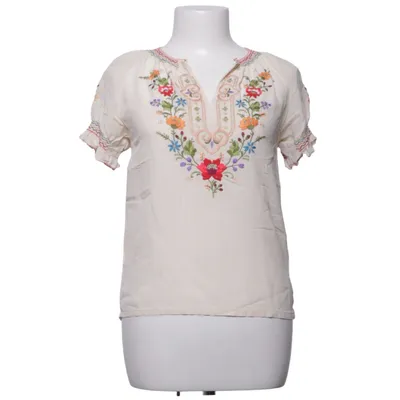 Haut (Blanc, Multicolore) de Peony Soie
