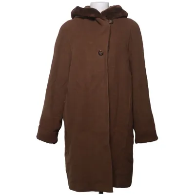 Frakke (Brun) fra Clan Polyamid, Polyester, Uld