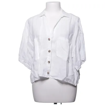 Short sleeve shirt (White) from Zara