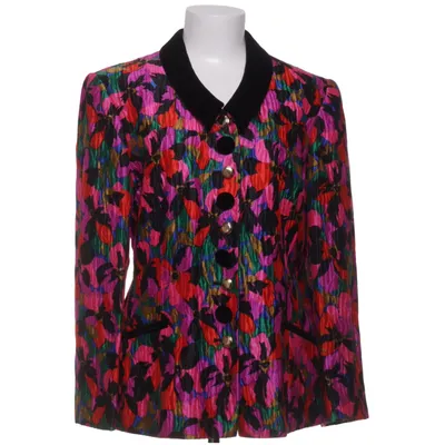Blazer (Flerfarvet) fra Helene Straßer Acetat, Nylon, Silke, Uld