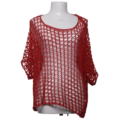 Pull-over (Rouge) de She's Crazy Acrylique, Coton, Lin