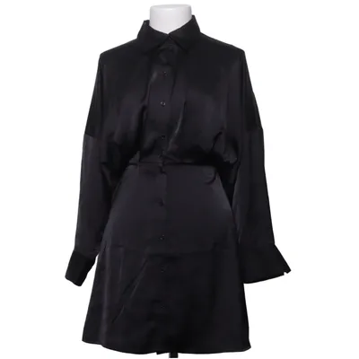 Skjortklänning (Svart) från H&M Polyester