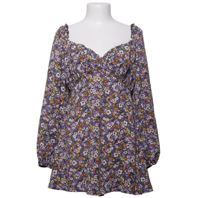 Klänning (Lila, Gul, Flerfärgad) från Missguided Petite Polyester