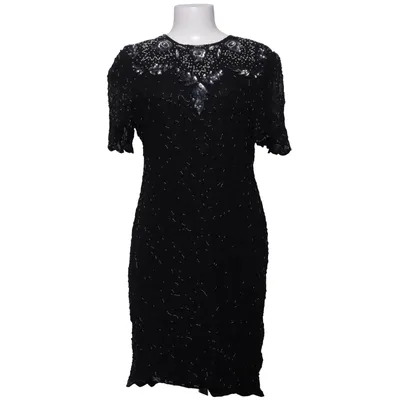 Dress (Black) from Glamour Polyester, Viscose
