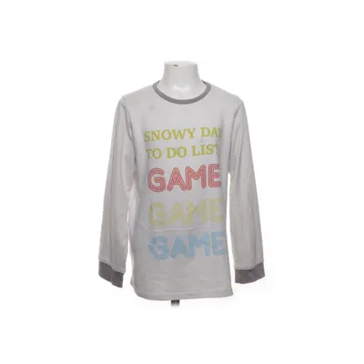 Långärmad t-shirt (Vit, Flerfärgad) från Pentik Elastan, Polyester