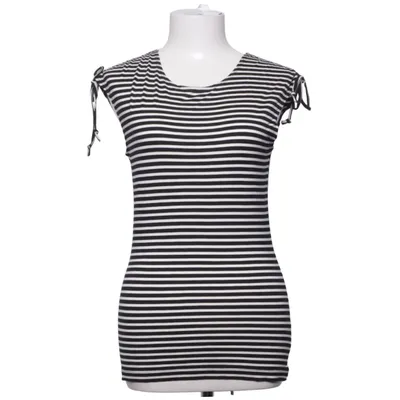 T-shirt (Svart, Vit) från Paon Elastan, Viskos