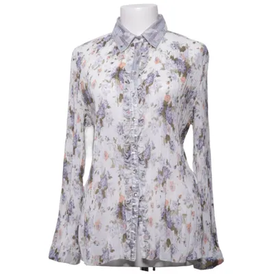 Blouse (Wit, Blauw, Meerkleurig) van Zoteno Viscose