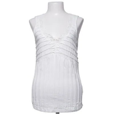 Tanktop (Wit) van Cream Katoen, Elastaan