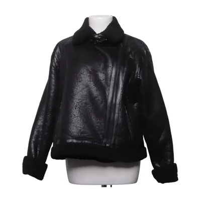 Shearling jacket (Black) from Neo Noir Polyester