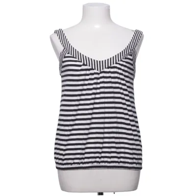 Tank Top (Black, White) from Miss Sixty Collection Cotton, Viscose