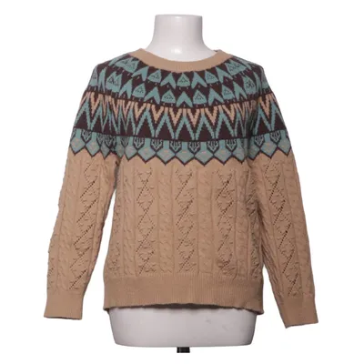 Pull-over (Beige, Bleu, Marron) de Muse Acrylique, Nylon, Polyester