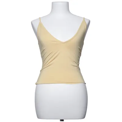 Tank­top (Gelb) von Camille Botten x NA-KD Elasthan, Polyester