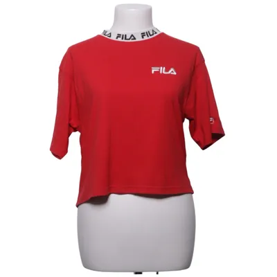 T-shirt (Rood) van Fila Katoen, Polyester, Polyurethaan