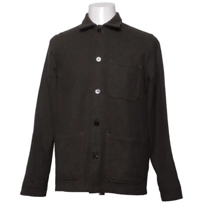 Overshirt (Green) from A Day's March Polyester, Wool