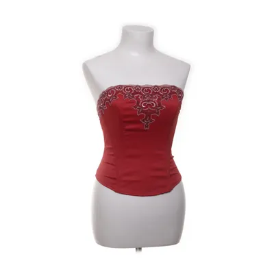 Korsett (Röd) från H&M Elastan, Polyamid, Polyester, Viskos