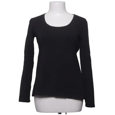 Long sleeve T-shirt (Black) from Leon Cotton, Elastane