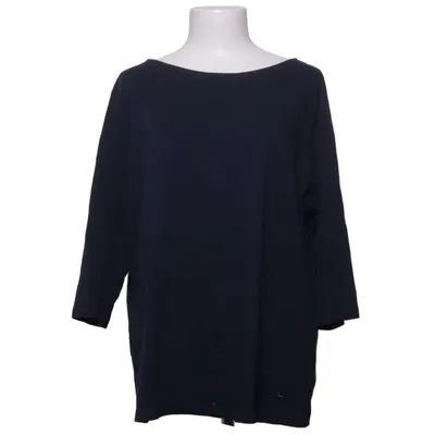 Long sleeve T-shirt (Blue) from Essentials by Tchibo Elastane, Organic cotton