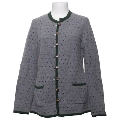Cardigan (Gris, Vert) de Astrifa Laine de mouton