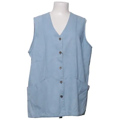 Denim vest (Blue) from Jacett Cotton