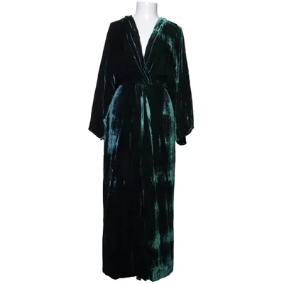 Robe longue (Turquoise) de Mango Premium Polyester, Soie, Viscose