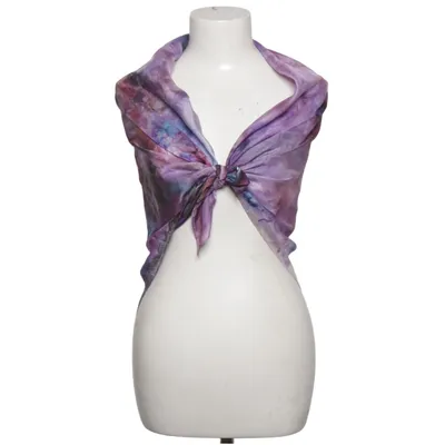 Shawl (Purple, Multicolored) Silk