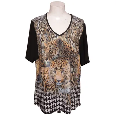 Top (Sort, Brun, Hvid) fra Lavelle Elastan, Polyester