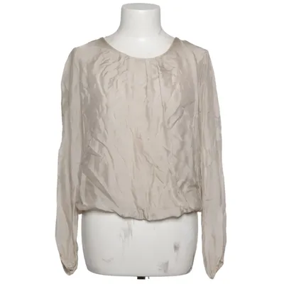 Blouse (Beige) van Malu Elastaan, Zijde, Viscose