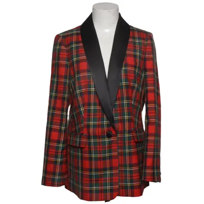 Tuxedo jacket (Red, Green, Yellow) from J.Crew Polyester, Wool