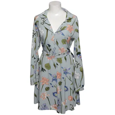 Wrap dress (Blue, Multicolored) from Blue Vanilla Polyester