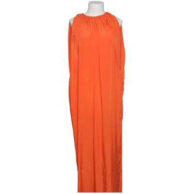 Robe longue (Orange) de Aqua Polyester
